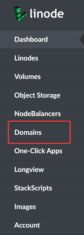 Linode Domains Option